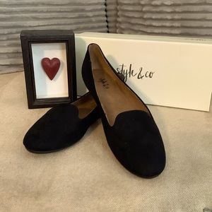 STYLE & Co ALYSONN BLACK SIZE 8.5 M NIB